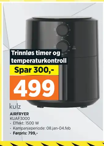 POWER AIRFRYER tilbud