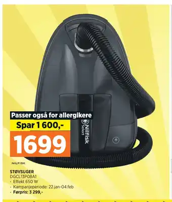 POWER STØVSUGER tilbud