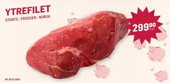 Holdbart YTREFILET tilbud