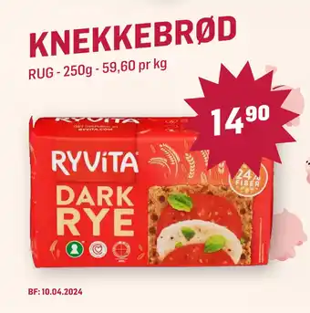 Holdbart KNEKKEBRØD tilbud