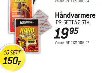 Thansen Håndvarmere tilbud