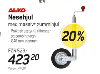 Thansen Nesehjul tilbud