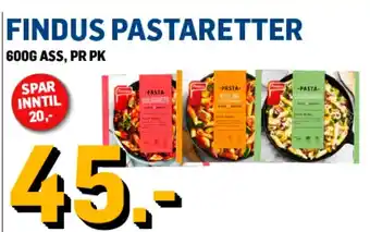 Price Lagerbutikk FINDUS PASTARETTER tilbud
