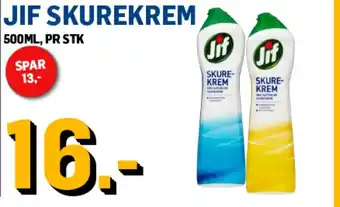 Price Lagerbutikk JIF SKUREKREM tilbud