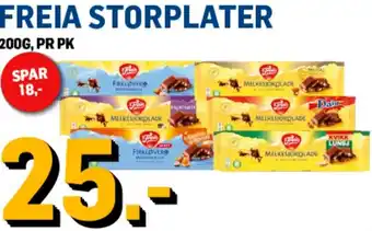 Price Lagerbutikk FREIA STORPLATER tilbud