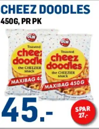 Price Lagerbutikk CHEEZ DOODLES tilbud