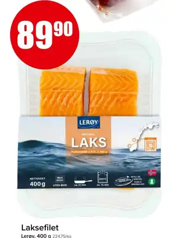 Spar Laksefilet tilbud