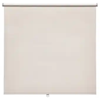 IKEA FÖnsterblad Lystett rullegardin, beige, 120x155 cm tilbud
