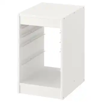 IKEA Trofast Stamme, hvit, 34x44x56 cm tilbud