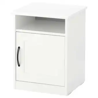 IKEA Songesand Nattbord, hvit, 42x40 cm tilbud