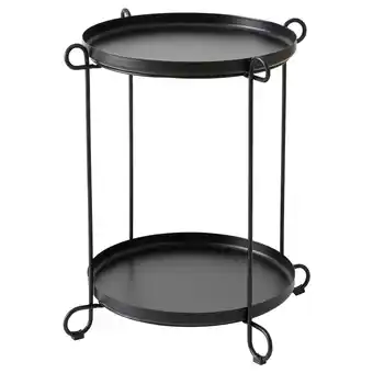 IKEA Livelycke Brettbord, svart, 50 cm tilbud