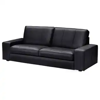 IKEA Kivik 3-seters sofa, grann/bomstad svart tilbud