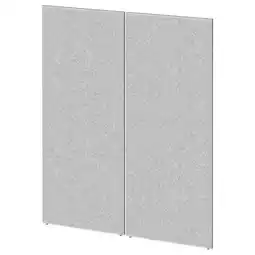IKEA Sidorna Skjermvegg, grå, 80x195 cm tilbud