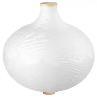 IKEA Risbyn Taklampeskjerm, løkformet/hvit, 57 cm tilbud