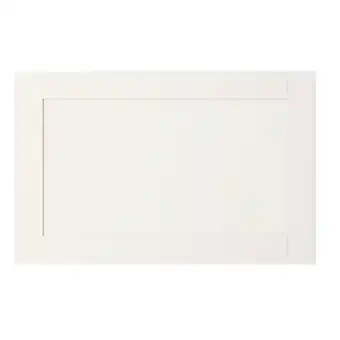 IKEA Hanviken Dør-/skuffefront, hvit, 60x38 cm tilbud