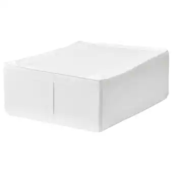 IKEA Skubb Oppbevaring, hvit, 44x55x19 cm tilbud