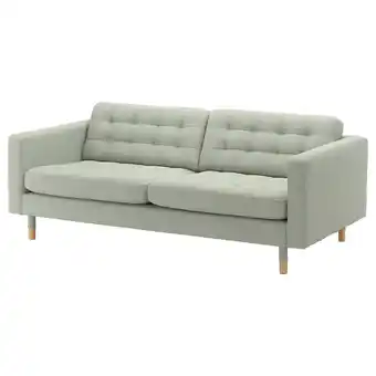 IKEA Landskrona 3-seters sofa, Gunnared lys grønn / tre tilbud