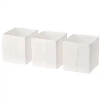 IKEA Skubb Boks, hvit, 31x34x33 cm tilbud