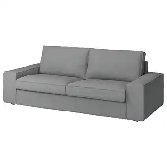 IKEA Kivik 3-seters sofa, Tibbleby beige/grå tilbud