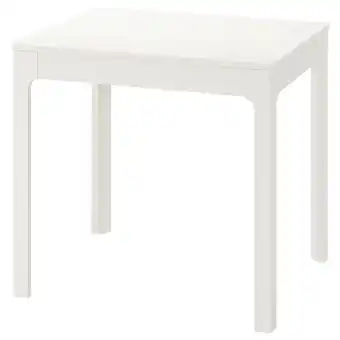 IKEA Ekedalen Uttrekkbart bord, hvit, 80/120x70 cm tilbud