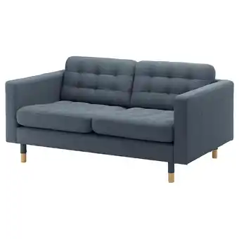 IKEA Landskrona 2-seters sofa, Gunnared blå/tre tilbud