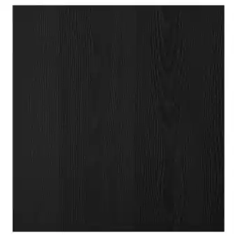 IKEA Timmerviken Dør, svart, 60x64 cm tilbud