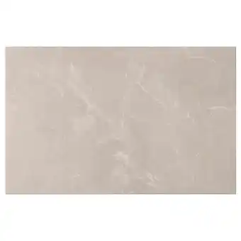 IKEA Bergsviken Dør-/skuffefront, beige marmormønstret, 60x38 cm tilbud