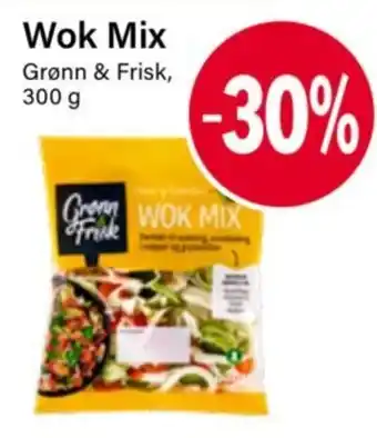 Nærbutikken Wok Mix Grønn tilbud