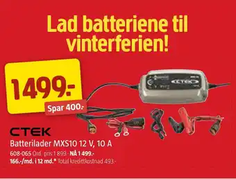 Jula Batterilader tilbud