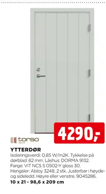 jem & fix YTTERDØR tilbud