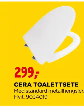 jem & fix CERA TOALETTSETE tilbud
