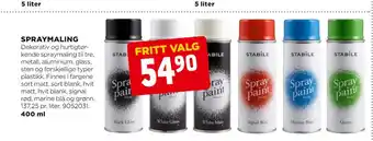 jem & fix SPRAYMALING tilbud