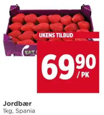 Meny Jordbær tilbud