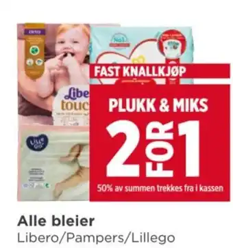 Meny Alle bleier tilbud