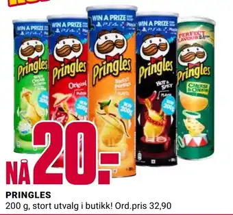 Europris PRINGLES tilbud