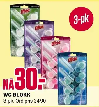 Europris WC BLOKK tilbud