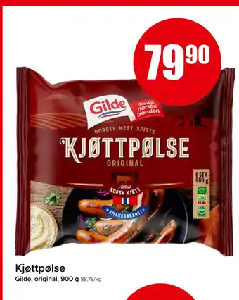 Spar Kjøttpølse tilbud