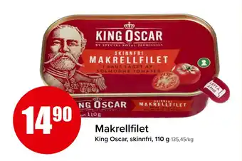 Spar Makrellfilet tilbud