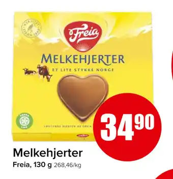 Spar Melkehjerter tilbud