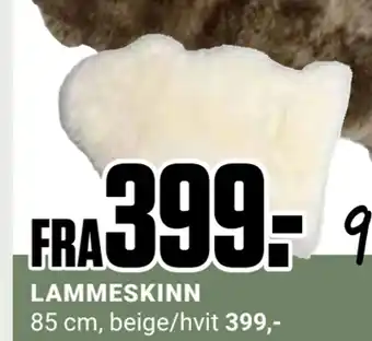 Europris LAMMESKINN tilbud