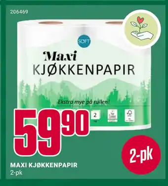 Europris MAXI KJØKKENPAPIR tilbud