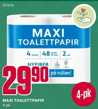 Europris MAXI TOALETTPAPIR tilbud