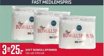 Europris SOFT BOMULLSPINNER tilbud