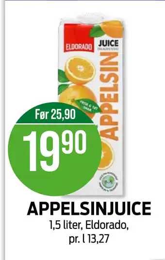 Kiwi APPELSINJUICE tilbud
