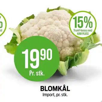 Kiwi BLOMKÅL tilbud