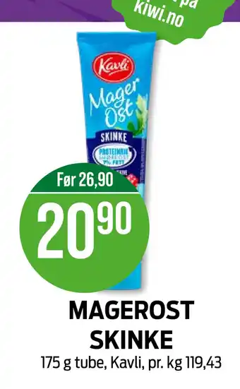 Kiwi MAGEROST SKINKE tilbud