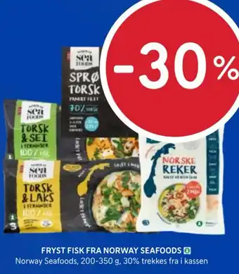 Rema 1000 FRYST FISK FRA NORWAY SEAFOODS tilbud