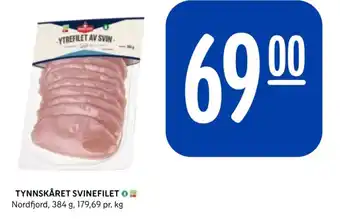 Rema 1000 TYNNSKÅRET SVINEFILET tilbud
