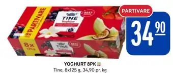 Rema 1000 YOGHURT 8PK tilbud