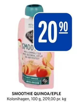 Rema 1000 SMOOTHIE QUINOA/EPLE tilbud